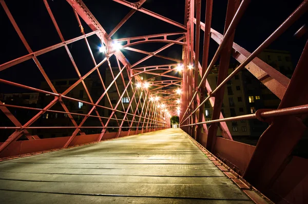 Ponte Eiffel em Girona, Catalunha, Espanha — Fotografia de Stock