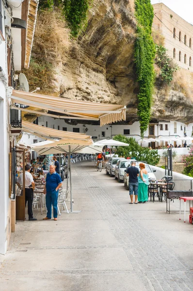 SETENIL DE LAS BODEGAS, ESPAÑA - 07 DE SEPTIEMBRE: Vista histórica —  Fotos de Stock