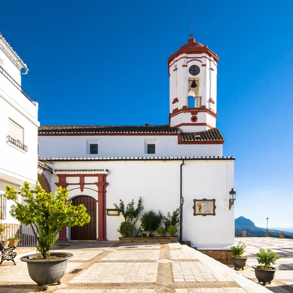 GENALGUACIL, ESPAÑA - 07 DE SEPTIEMBRE: Vista del centro histórico de Se —  Fotos de Stock