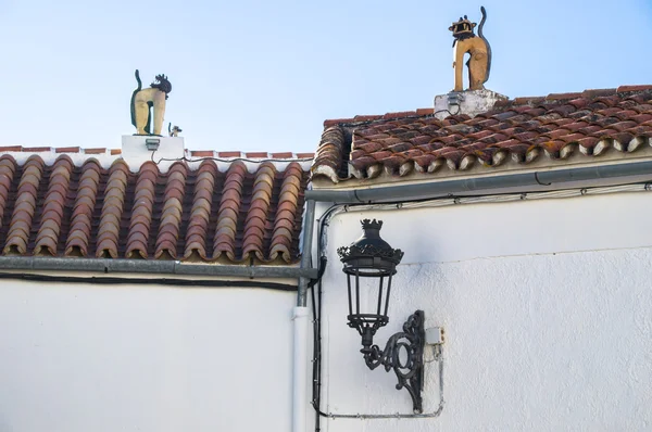 Genalguacil, Spanje - 07 September: Weergave van historisch centrum op Se — Stockfoto