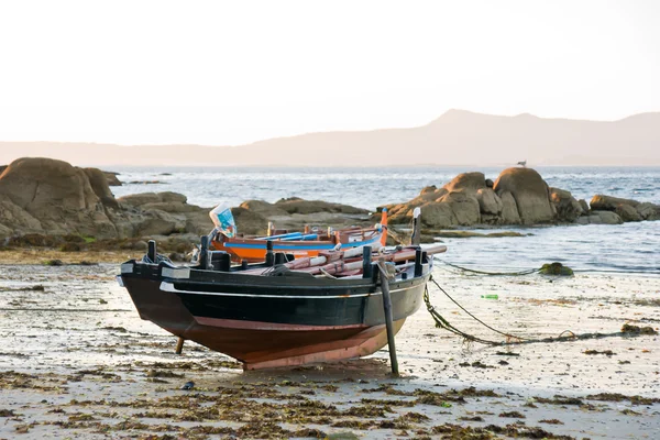 Βάρκες στο Rias Baixas της Γαλικίας, στην Ισπανία — Φωτογραφία Αρχείου