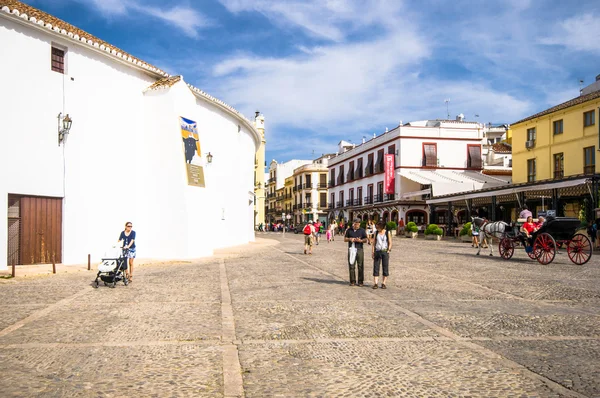 RONDA, ESPAÑA - 19 DE OCTUBRE: Plaza de toros el 19 de octubre de 2014 —  Fotos de Stock