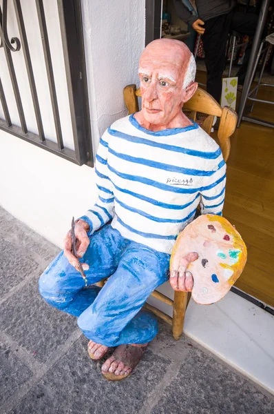 Mijas, Spanje - juni 08: Weergave van historisch centrum op 08 juni 2014 — Stockfoto