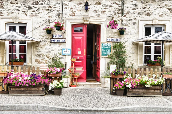 SAINT HILARIE,FRANCE - JULY  25: View of historic center on July — Stock Photo, Image