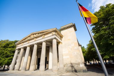 BERLIN, GERMANY - SEPTEMBER 17: Neue Wache, Unter den Linden street on September 17, 2013 in Berlin, Germany.