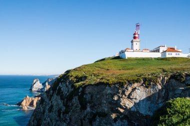 Cabo Da Roca, Sintra, Portekiz. Avrupa Kıtası'en batı noktası.