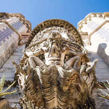 Sarayı da Pena. Sintra, Lisbon. Portekiz.