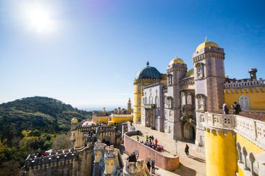 Sarayı da Pena. Sintra, Lisbon. Portekiz.