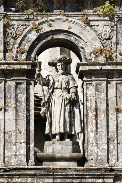 Καθεδρικός Ναός στο Santiago de Compostela της Ισπανίας — Φωτογραφία Αρχείου