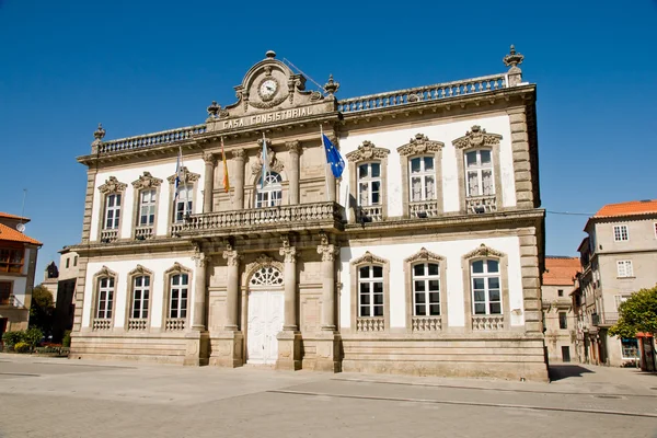 Pontevedra i Galicien, Spanien - Stock-foto