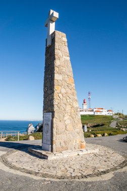 Cabo Da Roca, Sintra, Portugal. The most western point in continental Europe. clipart