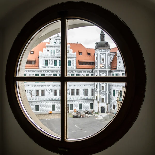 Istana Kerajaan (Dresdner Residenzschloss atau Dresdner Schloss) di Dresden, Jerman — Stok Foto