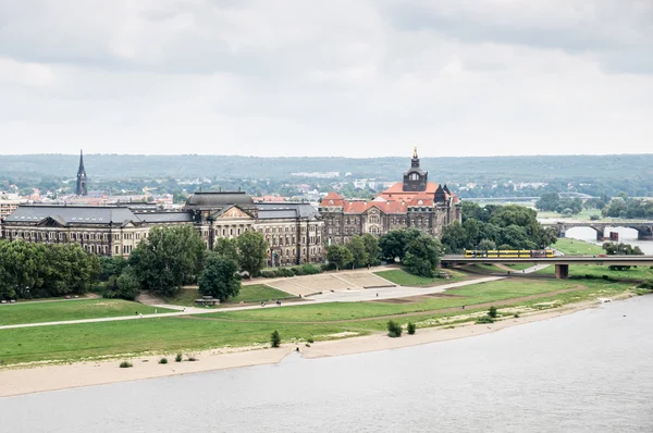 Elbe River in Dresden, Germany — Stock Photo, Image