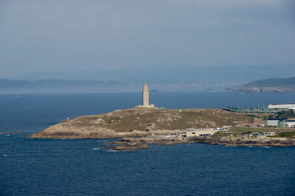 Herkules Turm in einer Koruna, Spanien — Stockfoto