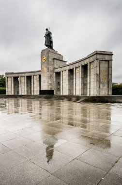 BERLIN, GERMANY - SEPTEMBER 20: Soviet War Memorial in Berlin Tiergarten on September 20, 2013 in Berlin, Germany.