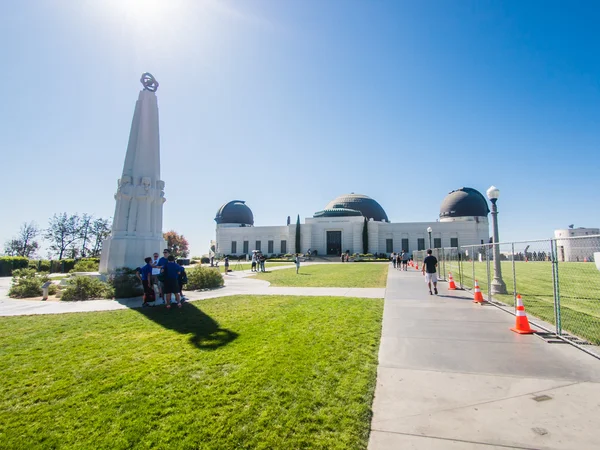 LOS ANGELES, USA - SEPTEMBER 20: Griffith Observatory on Septemb — Stock Photo, Image