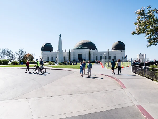 LOS ANGELES, USA - SEPTEMBER 20: Griffith Observatory on Septemb — Stock Photo, Image