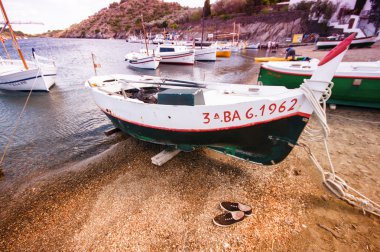 Cadaques, İspanya - 21 Temmuz: Görünüm, Cadaques, en tou biri