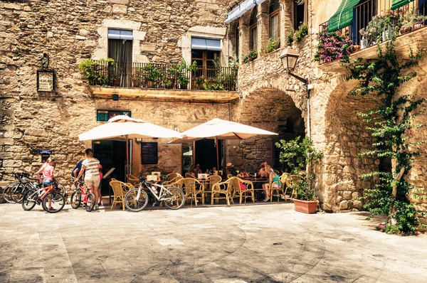 PALS, SPAIN - JULY 18: View of historic center on July 18, 2014 — Stock Photo, Image