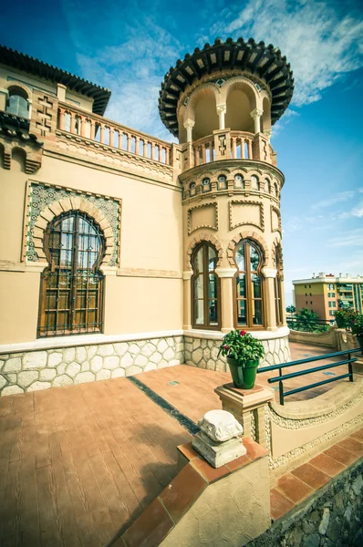 TORREMOLINOS, SPAGNA - 18 OTTOBRE: Casa Navajas (edificio arabo — Foto Stock