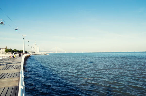 Parque das Nacoes, Expo district in Lisboa, Portugal — Stock Photo, Image