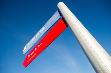 Parque das Nacoes, Expo bölge Lisboa, Portekiz 