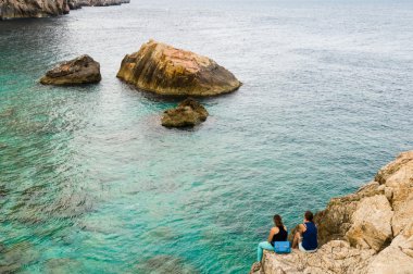 L'ESTARTIT, SPAIN - JULY 18: View of L'Estartit in Costa Brava o
