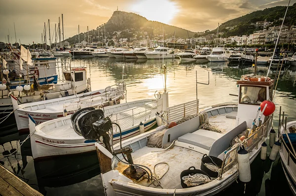 L'ESTARTIT, SPAIN - JULY 18: View of L'Estartit in Costa Brava o — 스톡 사진