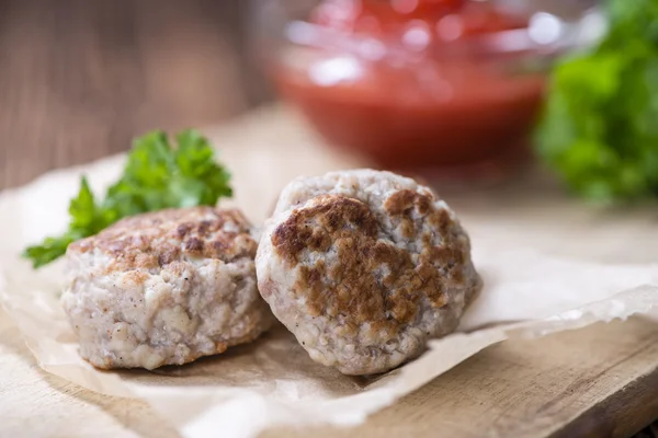 Small homemade Meatballs — Stock Photo, Image