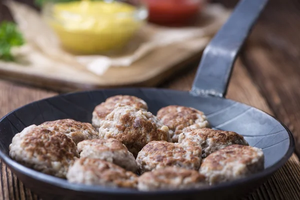 Small homemade Meatballs — Stock Photo, Image