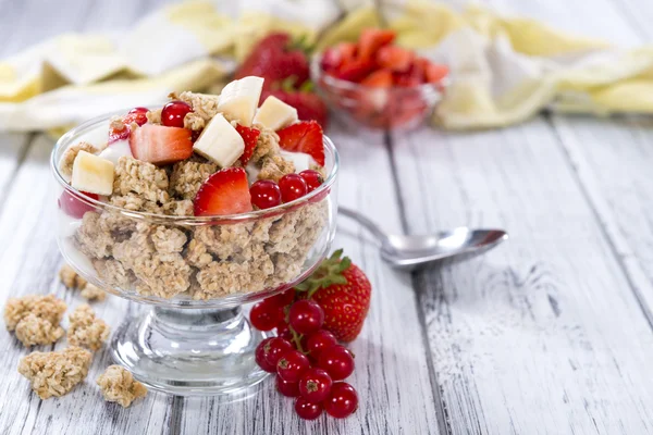 Porción de yogur crujiente —  Fotos de Stock