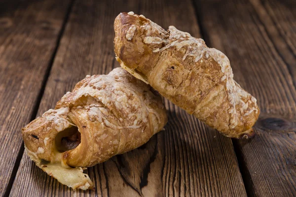 Fresh baked Ham and Cheese Croissants — Stock Photo, Image