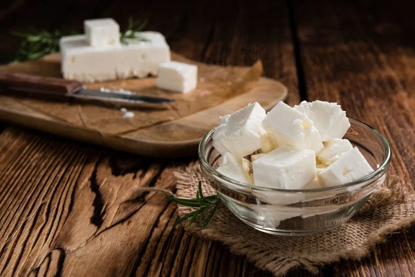 Fresh Feta Cheese — Stock Photo, Image