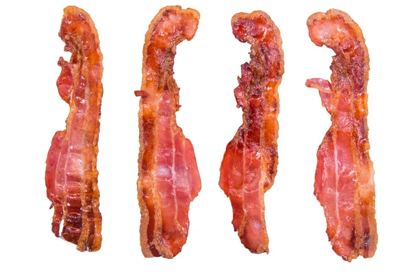Portion de bacon frit — Photo