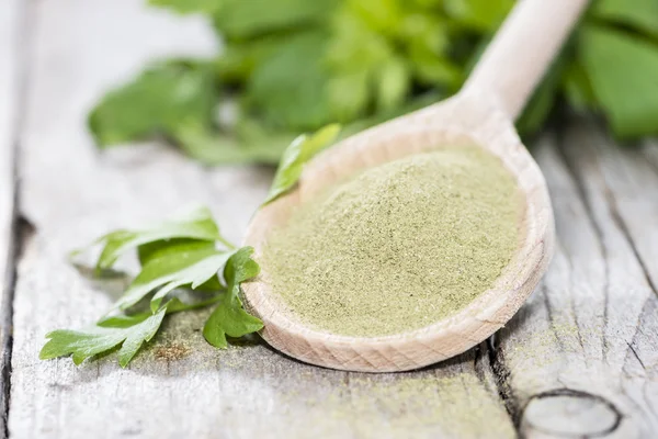 Heap of Lovage Powder — Stock Photo, Image