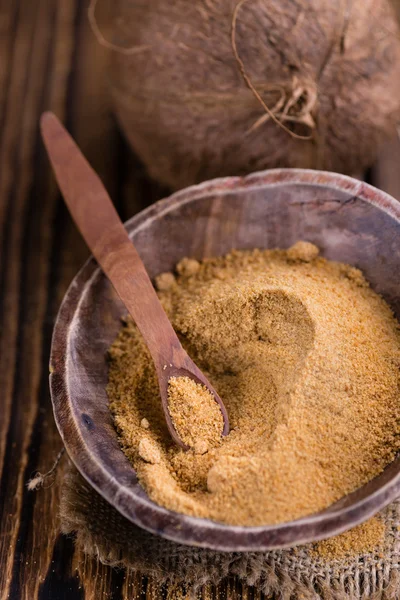 Portion of Coconut Sugar — Stock Photo, Image