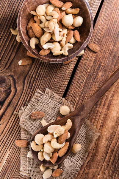 Portion of mixed nuts — Stock Photo, Image