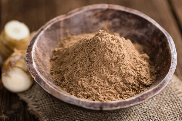 Galaganl Powder on table — Stock Photo, Image