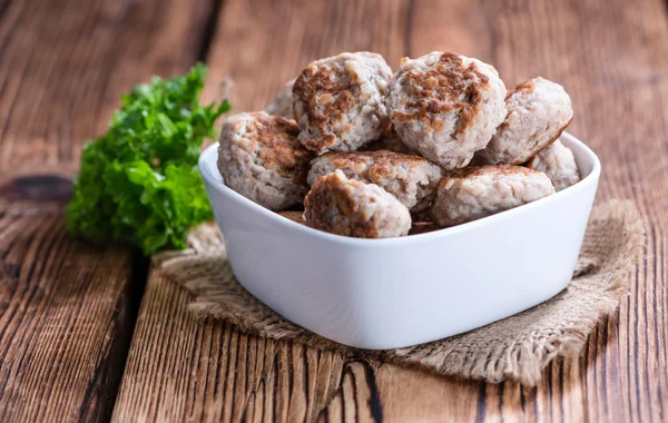 Fresh made Meatballs — Stock Photo, Image