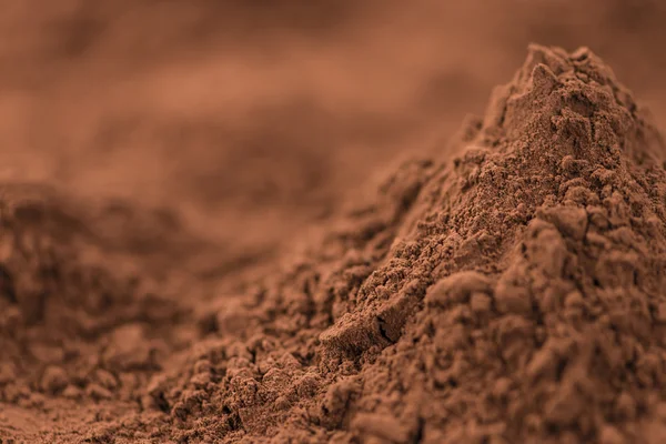 Cacao in polvere immagine di sfondo — Foto Stock