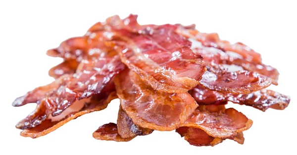 Část smažené slaniny — Stock fotografie