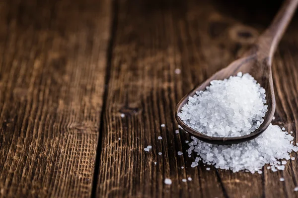 Portion of Coarse Salt — Stock Photo, Image