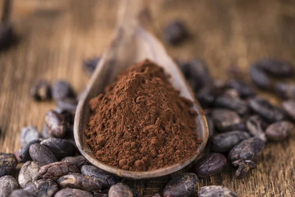Porción de cacao en polvo — Foto de Stock