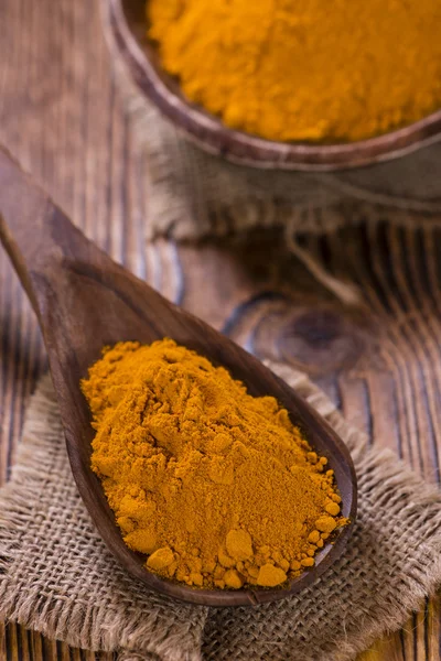 Heap de turmeric uscat — Fotografie, imagine de stoc