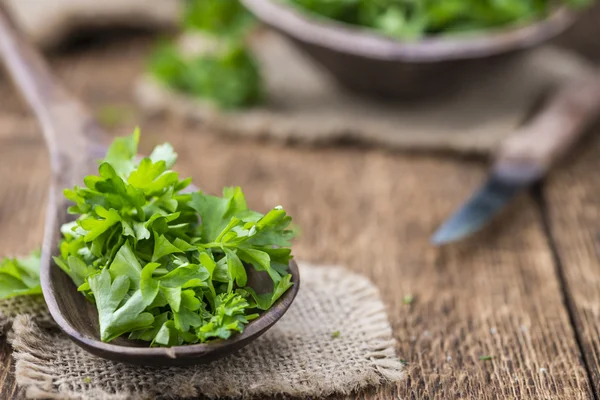 Portion frische Petersilie — Stockfoto