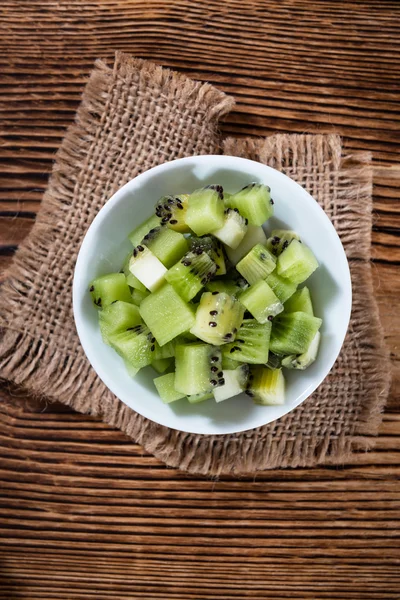 Část z čerstvého ovoce Kiwi — Stock fotografie