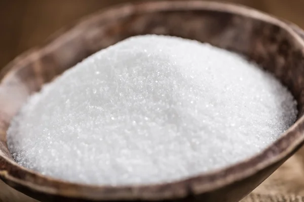 Porzione di zucchero bianco — Foto Stock