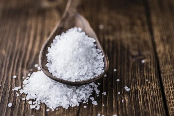 Högen av grovt Salt — Stockfoto