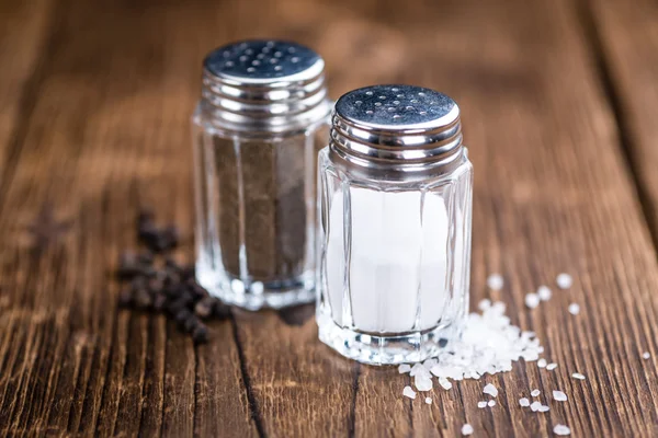 Zout- en peperschudders — Stockfoto