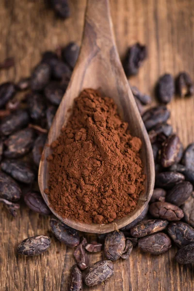 Cacao en polvo natural — Foto de Stock